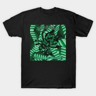 Igor & More Tarantula Liminal Spaces Green T-Shirt